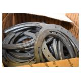 21 PAIR HORSESHOES
