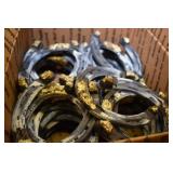 19 PAIR HORSESHOES