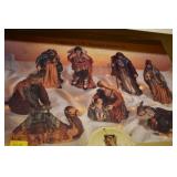 NATIVITY SET & AVON BOTTLES