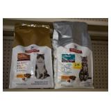 TWO BAGS CAT FOOD