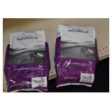 FOUR BAGS DOG FOOD