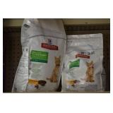 TWO BAGS CAT FOOD