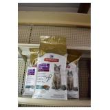 THREE BAGS CAT FOOD