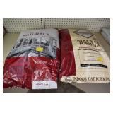 TWO BAGS CAT FOOD