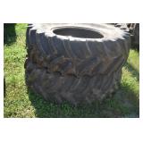 TWO TRACTOR TIRES