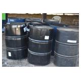 EIGHT 55 GALLON DRUMS