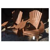 PAIR OUTDOOR CHAIRS