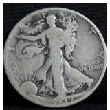 1939 WALKING LIBERTY HALF DOLLAR