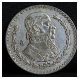 1962 MEXICO 1 PESO COIN - .1 SILVER