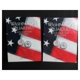 WASHINGTON STATE QUARTERS - 2 BOOKS - FULL