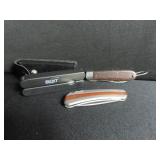 3 FOLDING POCKET KNIVES