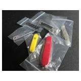 6 FOLDING POCKET KNIVES