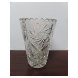 6" CRYSTAL VASE