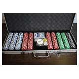 POKER SET WITH HARD CASE