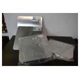 37363- 4pc 13"x13" ALUMINUM MUD TRAY