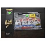 37562,37349 4 MASTER LOCKS AND CURT LOCK