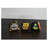 ASSORTED TAPE MESURES