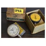 YUASA AND FEDERAL DIAL INDICATOR GAGES