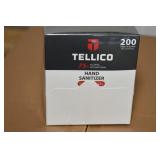 CASE OF 15 BOXES OF TELLICO SINGLE USE HAND