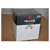 CASE OF 15 BOXES OF TELLICO SINGLE USE HAND