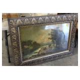 ANTIQUE PRINT AND FRAME 4