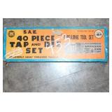 40pc TAP AND DIE SET