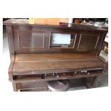 STECK PLAYER PIANO WITH THE ROLLS