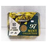 1997 MINT COLLECTION COINS & CARDS - NFL FOOTBALL