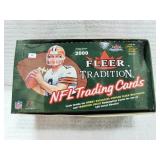 2000 FLEER NFL FOOTBALL CARDS BOX HAS BEEN OPENED