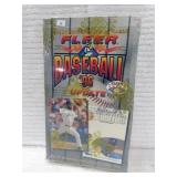 1996 FLEER BASBALL TRADING CARDS