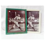 2 - 8X10 **COPIES** OF BABE RUTH PHOTO WITH