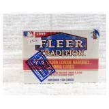 1999 FLEER TRADITION BSEBALL TRADING CARDS