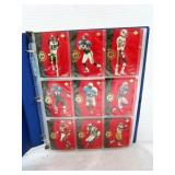 BINDER W/125+ SPORTS TRADING CARDS - LOOSE