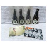 4 ELVIS COLLECTIBLE POCKET KNIVES AND 2 ELVIS TRAD