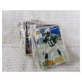 10 CELOPHANE PACKS OF FOOTBALL CARDS