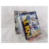 10 CELOPHANE PACKS OF FOOTBALL CARDS