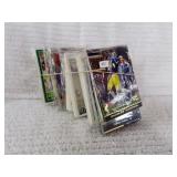10 CELOPHANE PACKS OF FOOTBALL CARDS