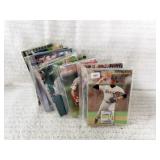 10 CELOPHANE PACKS OF BASEBALL CARDS