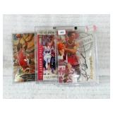 3 BASKETBALL TRADING CARDS