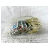 9 CELOPHANE PACKS OF SPROTS TRADING CARDS