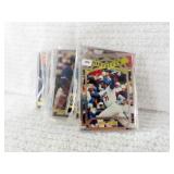 9 BASEBALL TRADING CARDS