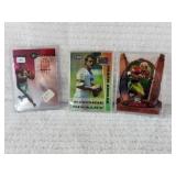 3 FOOTBALL TRADING CARDS