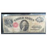 SERIES 1917 LARGE SIZE RED SEAL NOTE - "SAWHORSE"