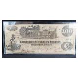 1862 CONFEDERATE $100 (T-39) NOTE