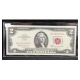 SERIES 1963 $2 RED SEAL NOTE - UNC