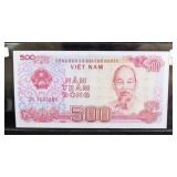 VIETNAM 500 DONG "HO CHI MINH" NOTE