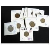 17 ASSORTED WHEAT CENTS