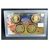 2008 PRESIDENTIAL DOLLAR PROOF SET