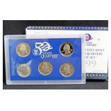 1999 STATE QUARTER PROOF SET