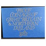 1982 GREAT BRITAIN AND NORTHERN IRELAND PROOF SET